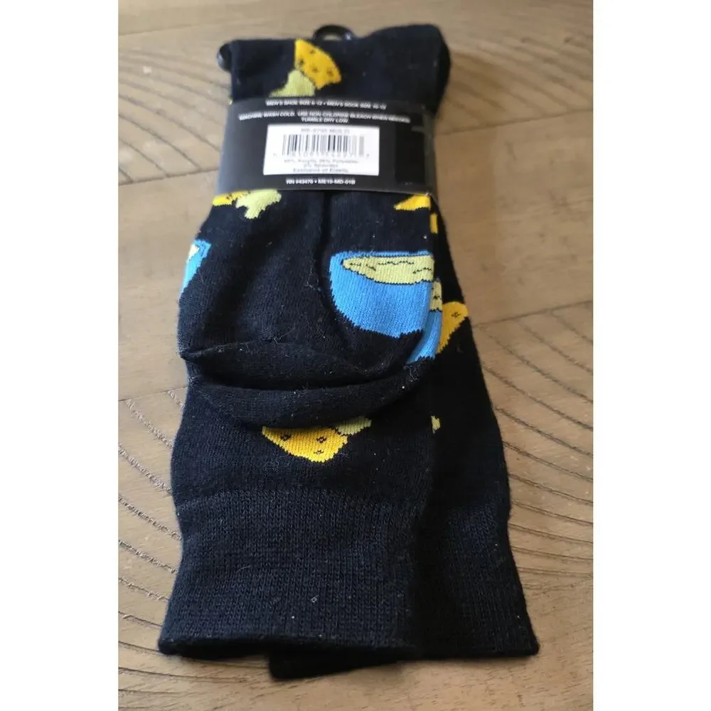 Marc Ecko Men's Dress Casual Novelty Crew Socks -Brand New Size 10-13